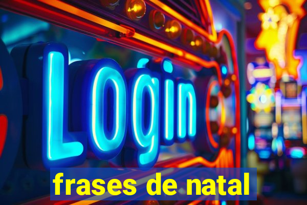frases de natal